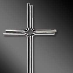 Stainless steel crosses and crucifixes